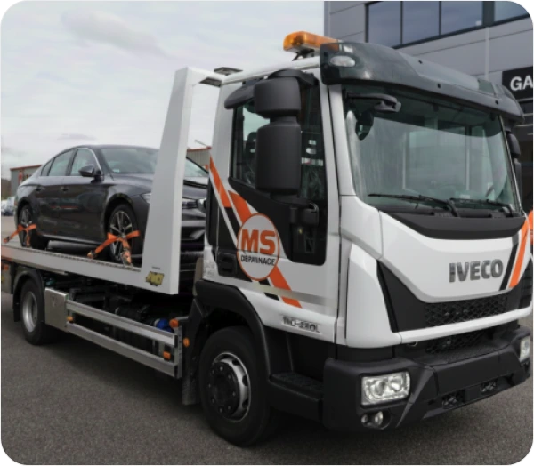 Dépanneuse MS Dépannage – Remorquage véhicule en Île-de-France