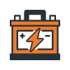 Icône batterie véhicule – Recharge et dépannage batterie